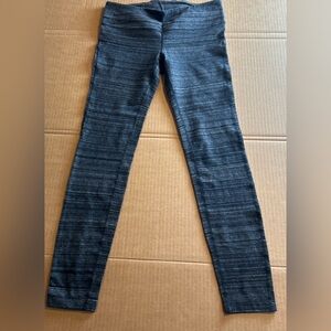 Gap Fit Performance Cotton Leggings Womens Black Size Small Yoga Gym Athlesiure